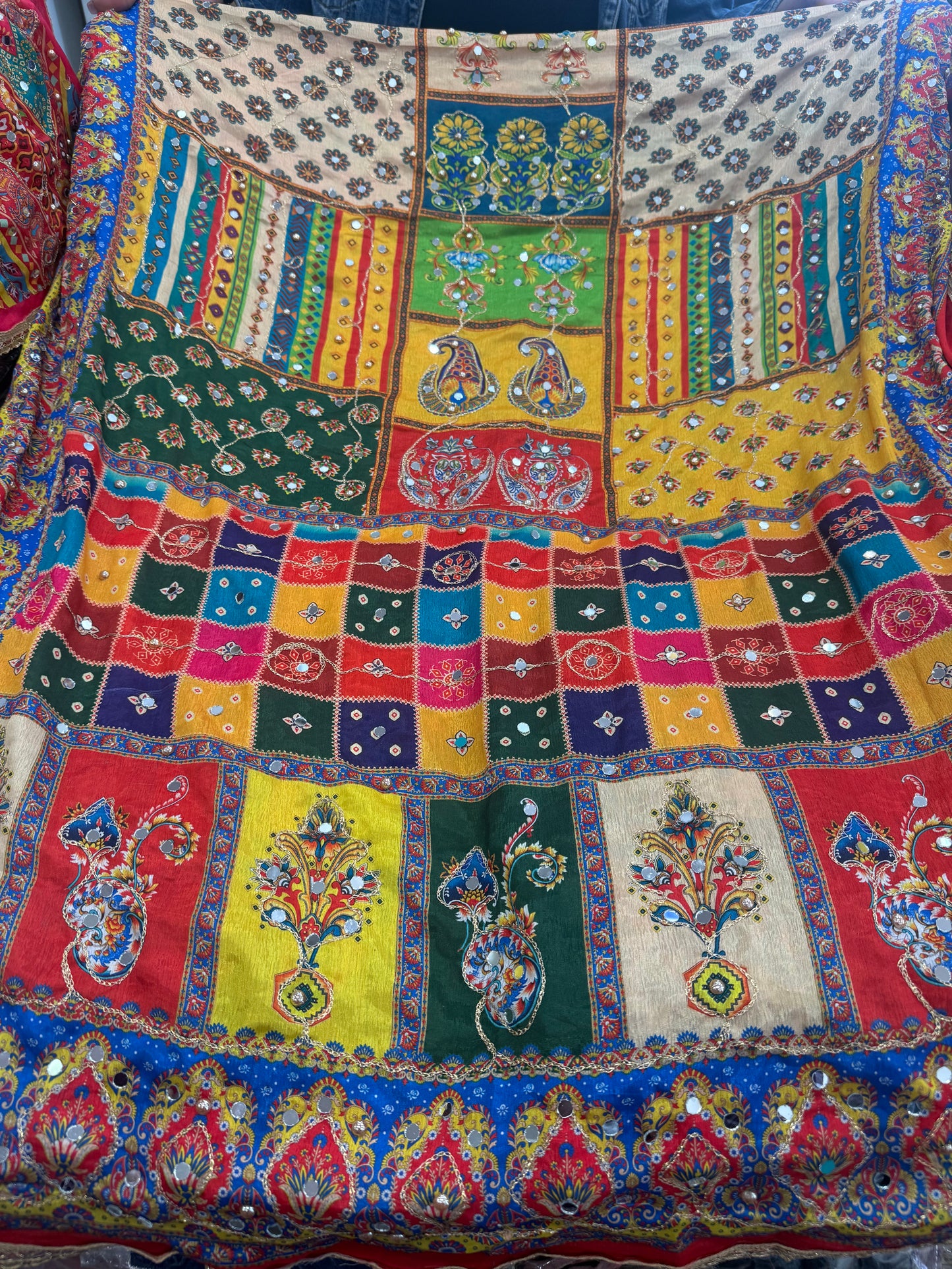 Beautiful designer Pakistani style dupatta