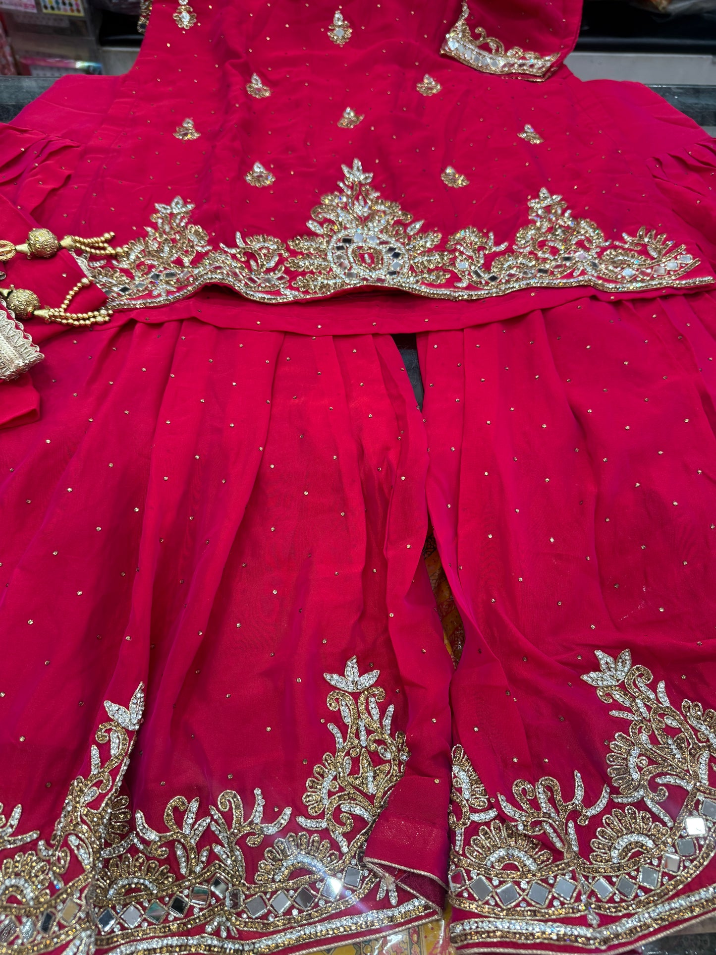 Beautiful designer sharara suit