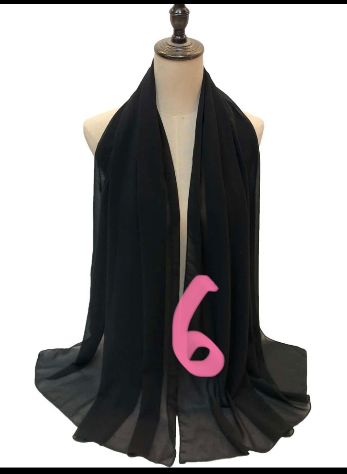 Beautiful designer chiffon scarf