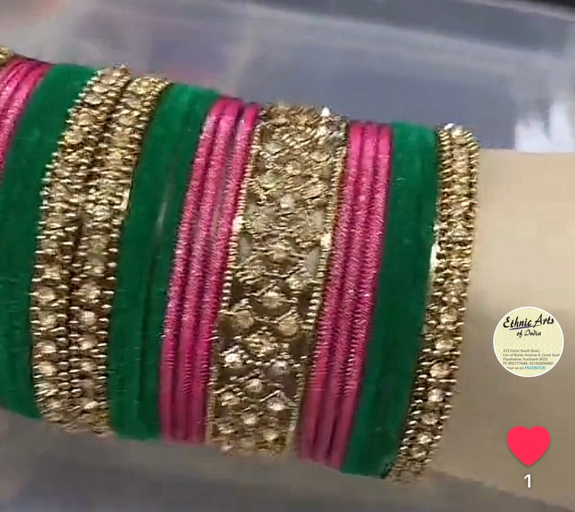 Beautiful designer bangle set