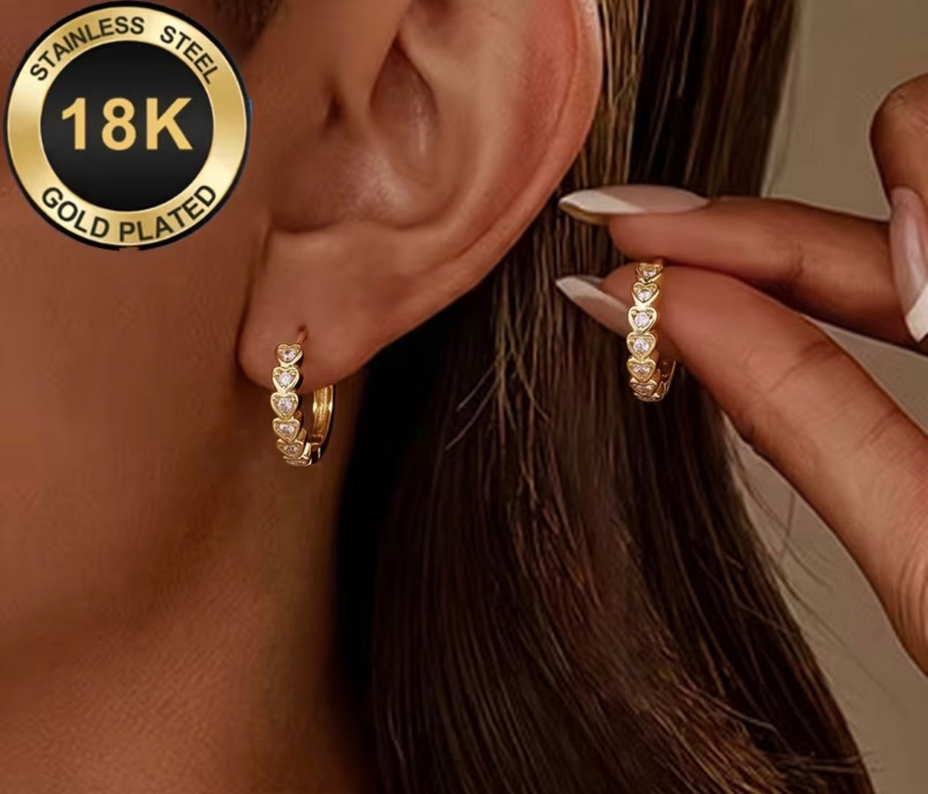 Beautiful designer gold plated Bali