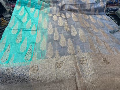 Beautiful designer silk saree