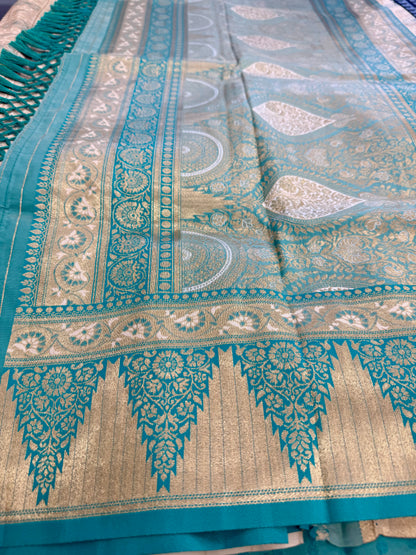 Beautiful designer silk saree