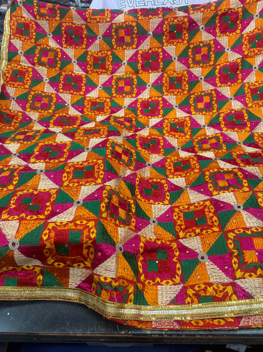 Beautiful designer phulkari dupptta
