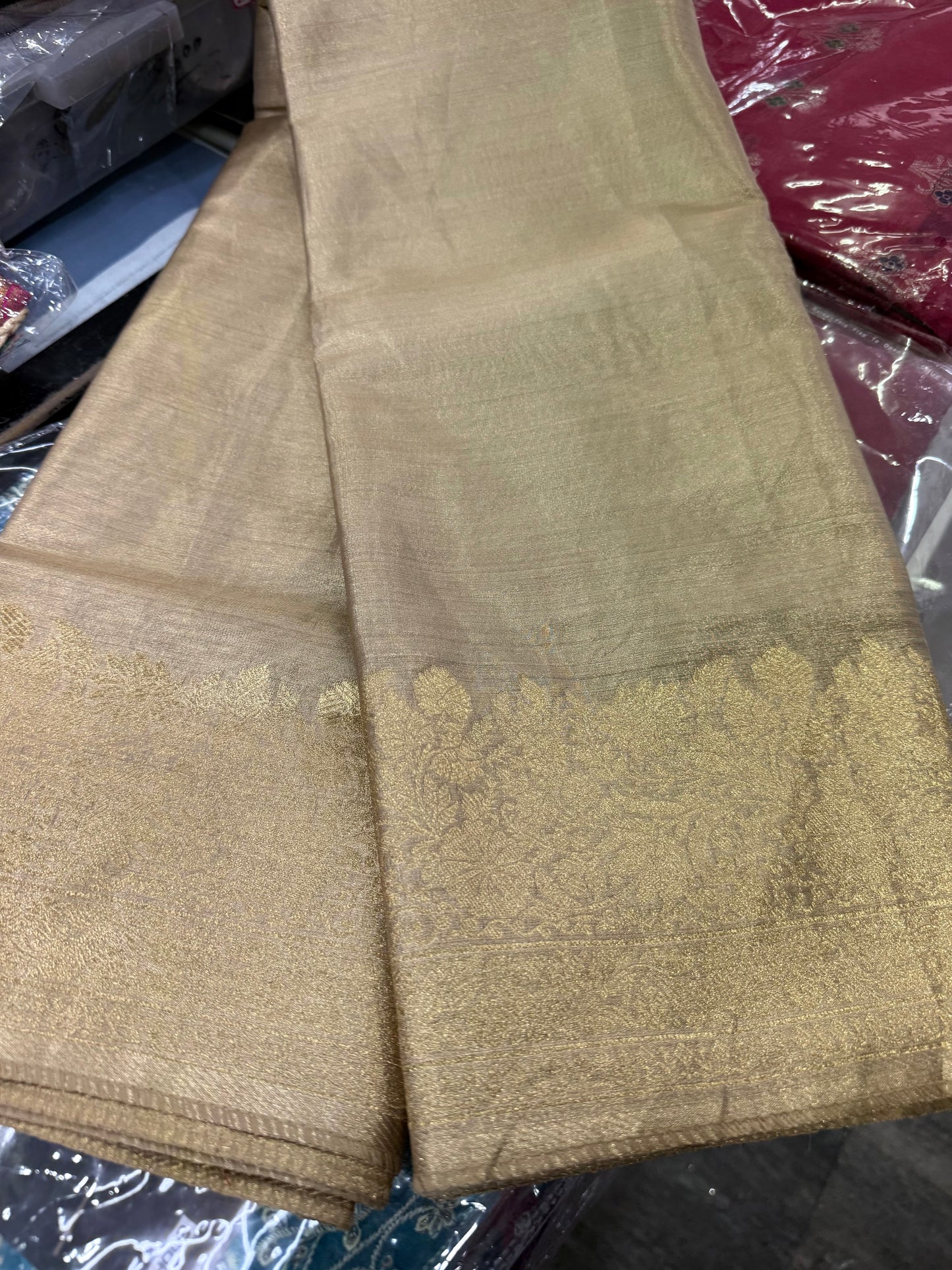 Beautiful designer pure silk saree