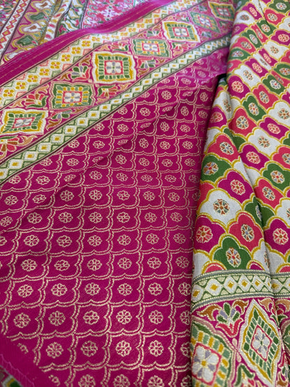 Beautiful designer pure silk saree