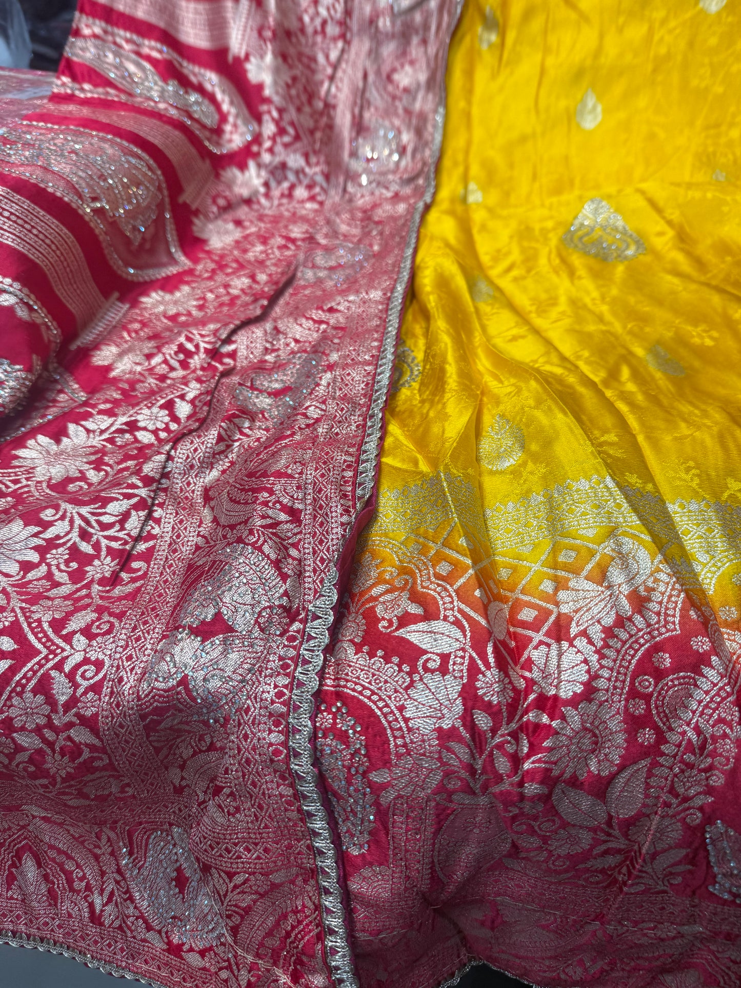 Beautiful designer pure silk saree