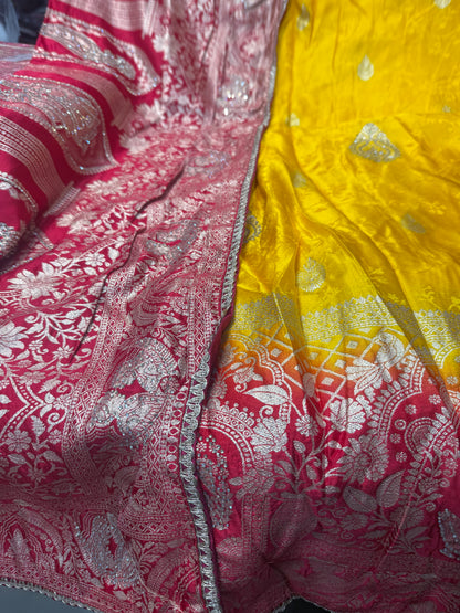 Beautiful designer pure silk saree