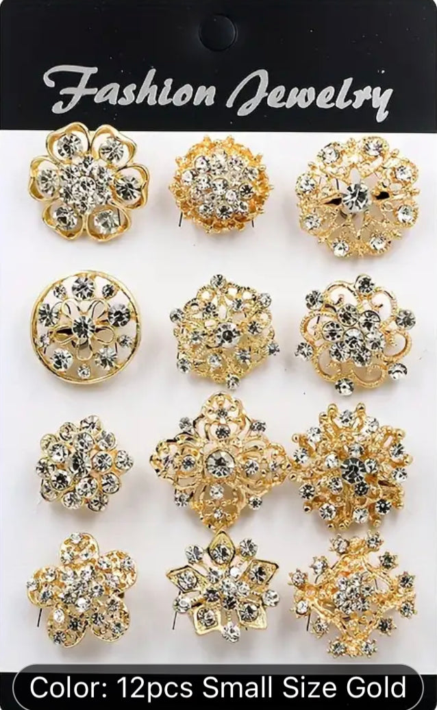 Beautiful designer small size brooches