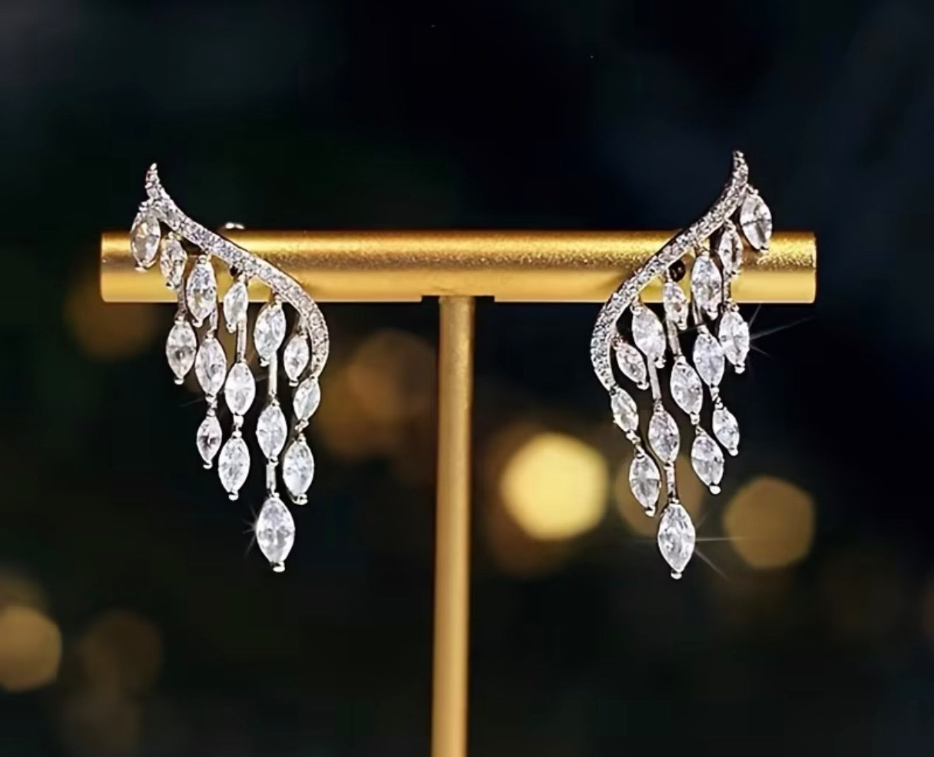 Beautiful designer American Daimond earrings