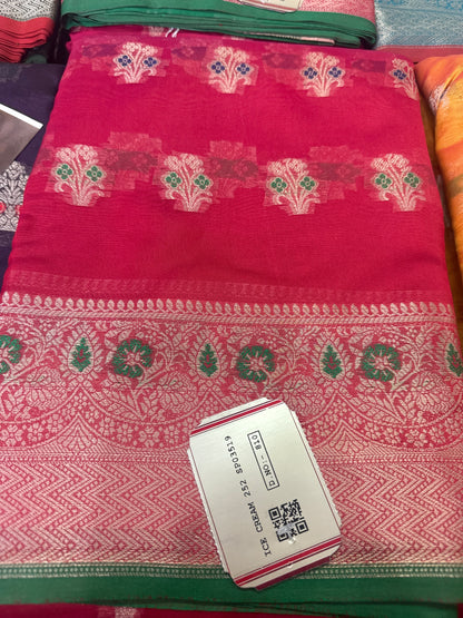 Beautiful designer silk saree