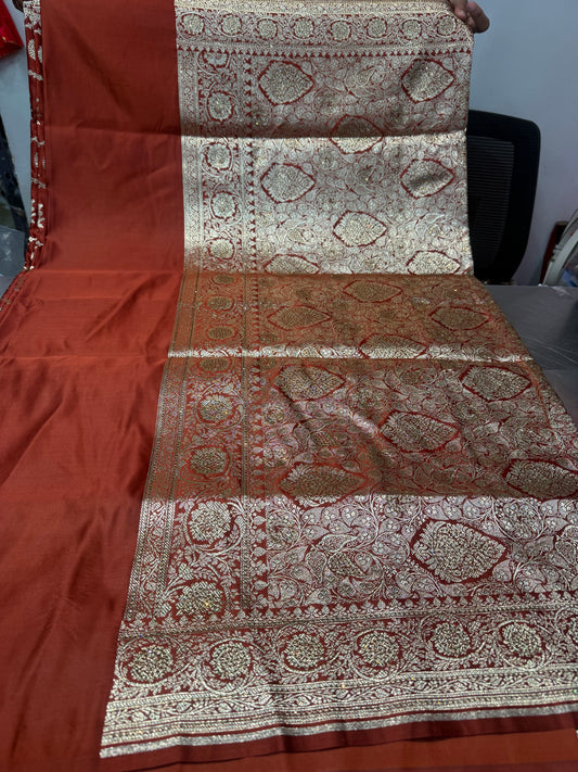 Beautiful designer pure silk saree