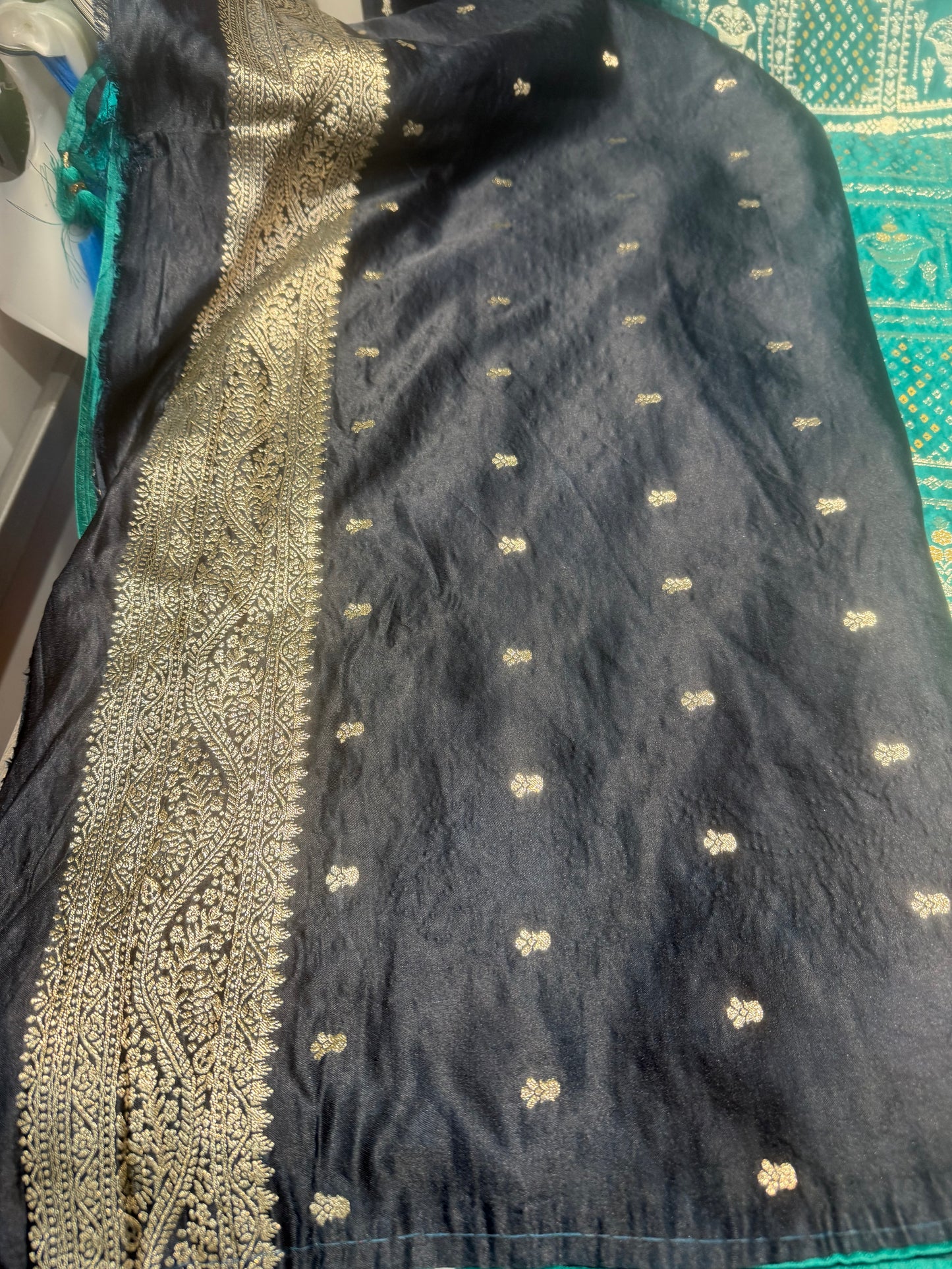 Beautiful designer pure silk saree