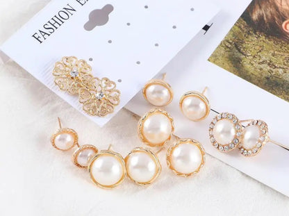 Beautiful designer studs combo