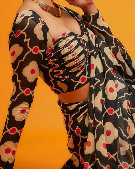 Beautiful designer celebrity inspired saree
