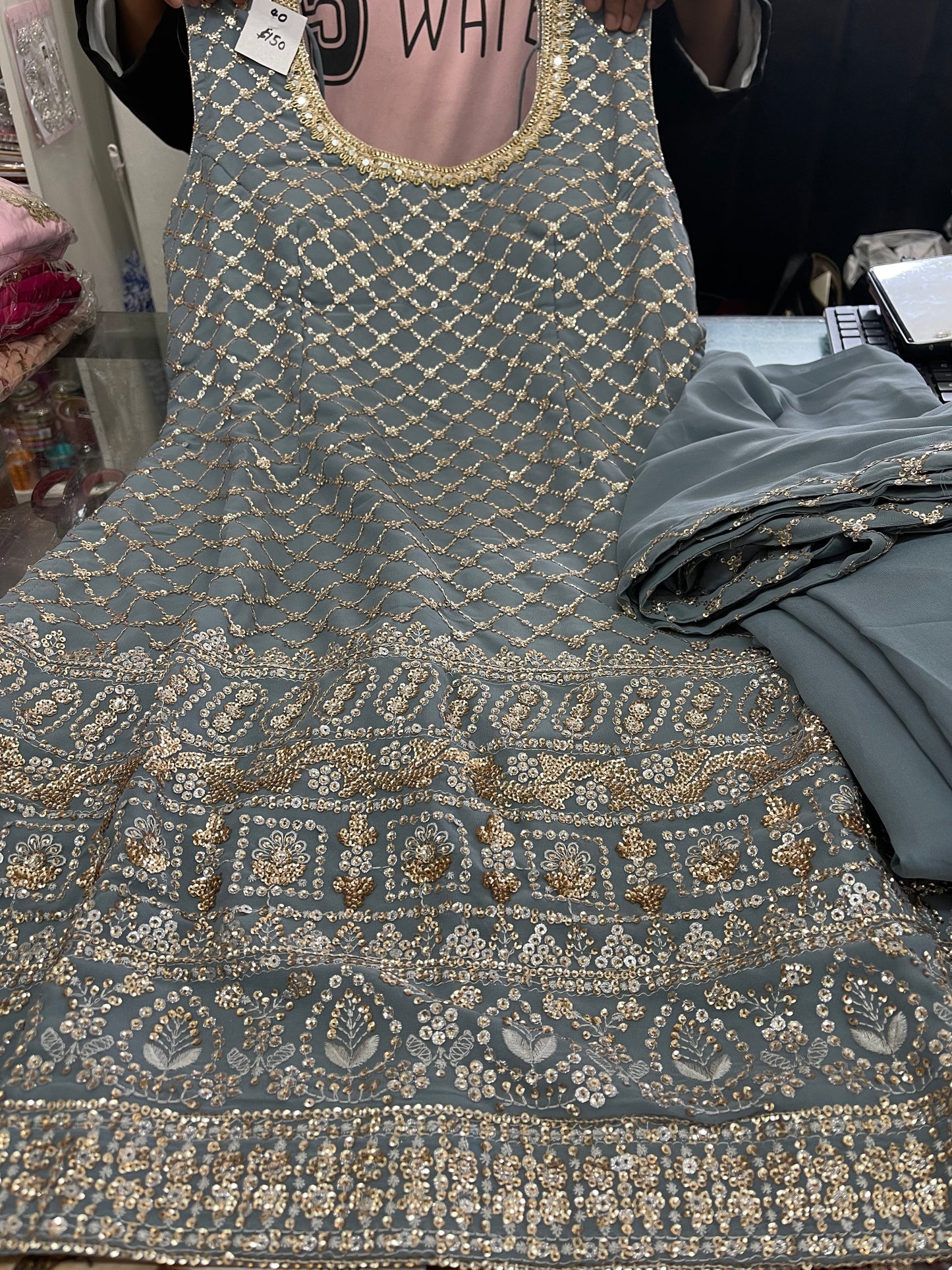 Beautiful designer punjabi patiala suit