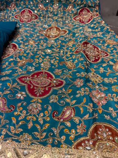 Beautiful designer sharara suit