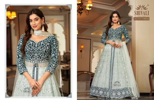 Beautiful designer long top lengha