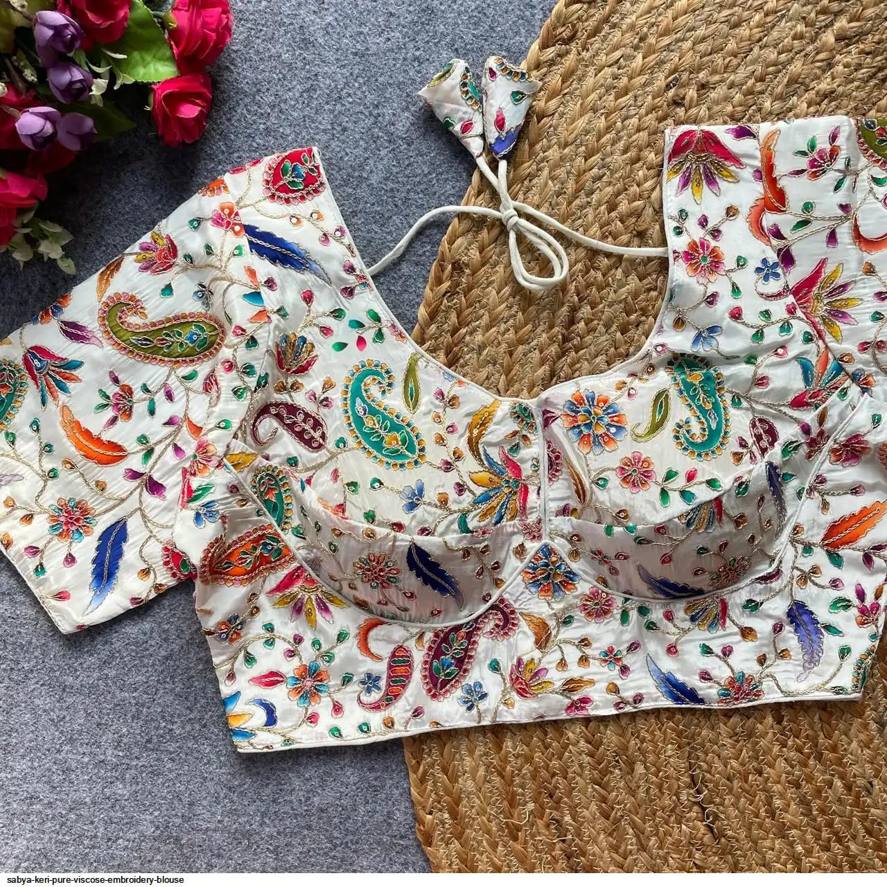Beautiful designer readymade blouse