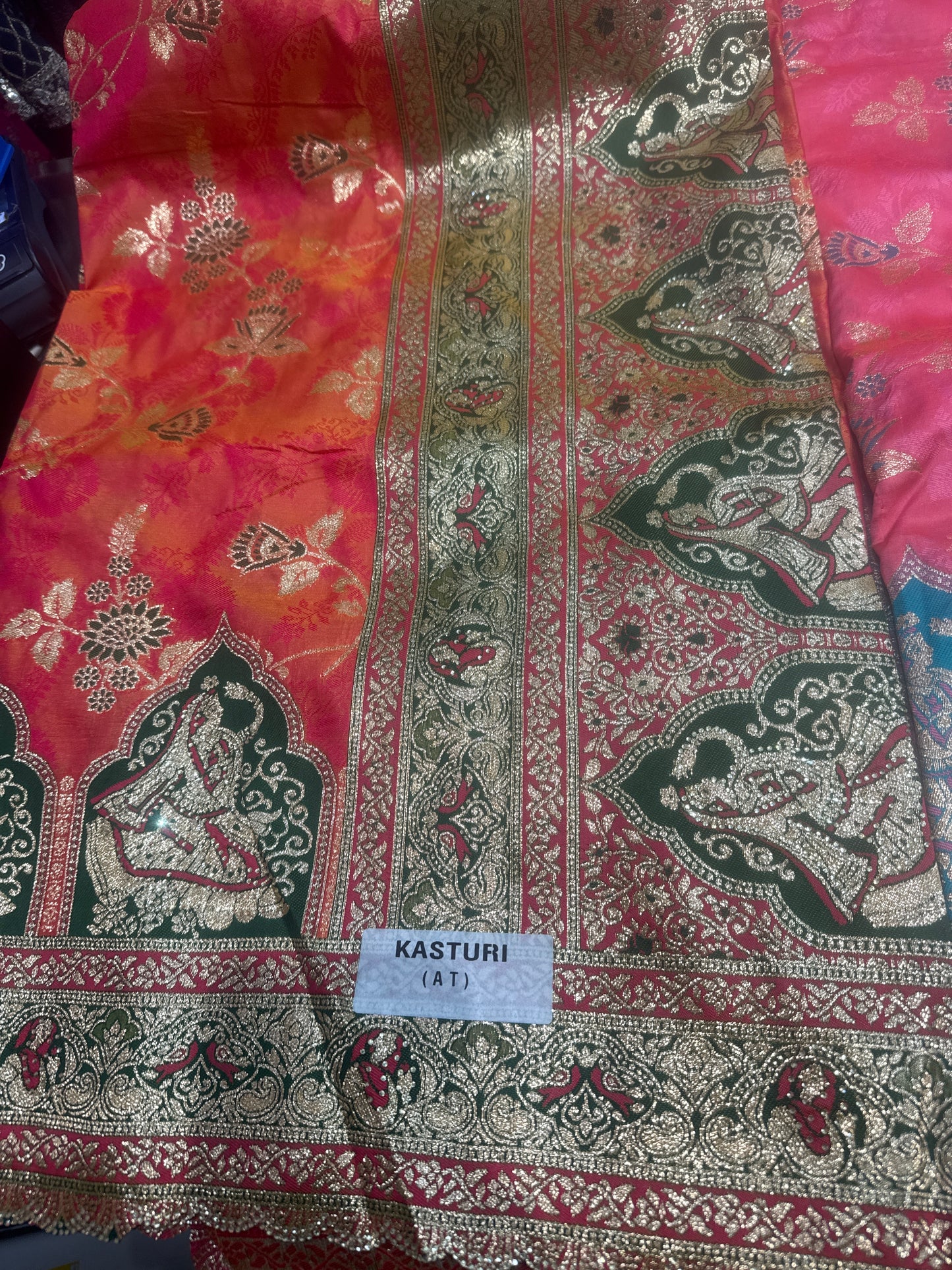 Beautiful designer pure silk saree