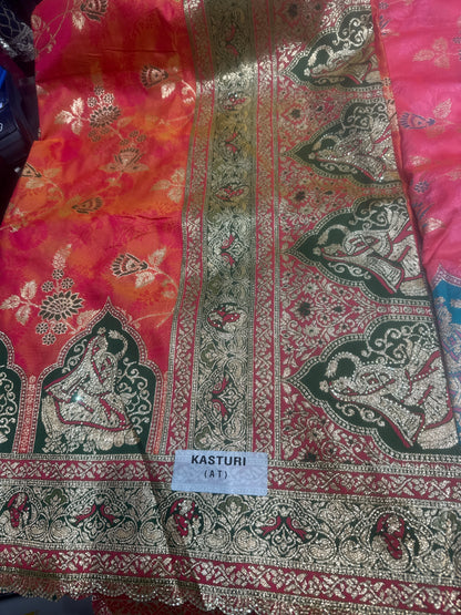 Beautiful designer pure silk saree