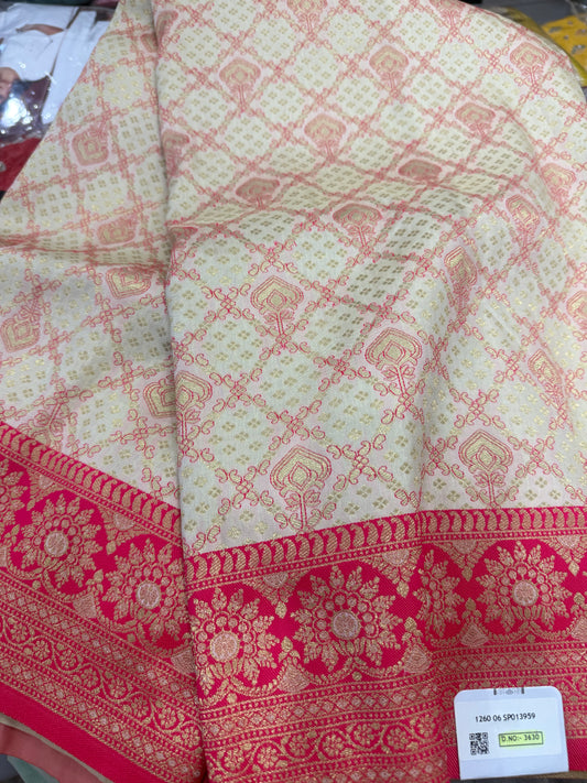 Beautiful designer silk saree