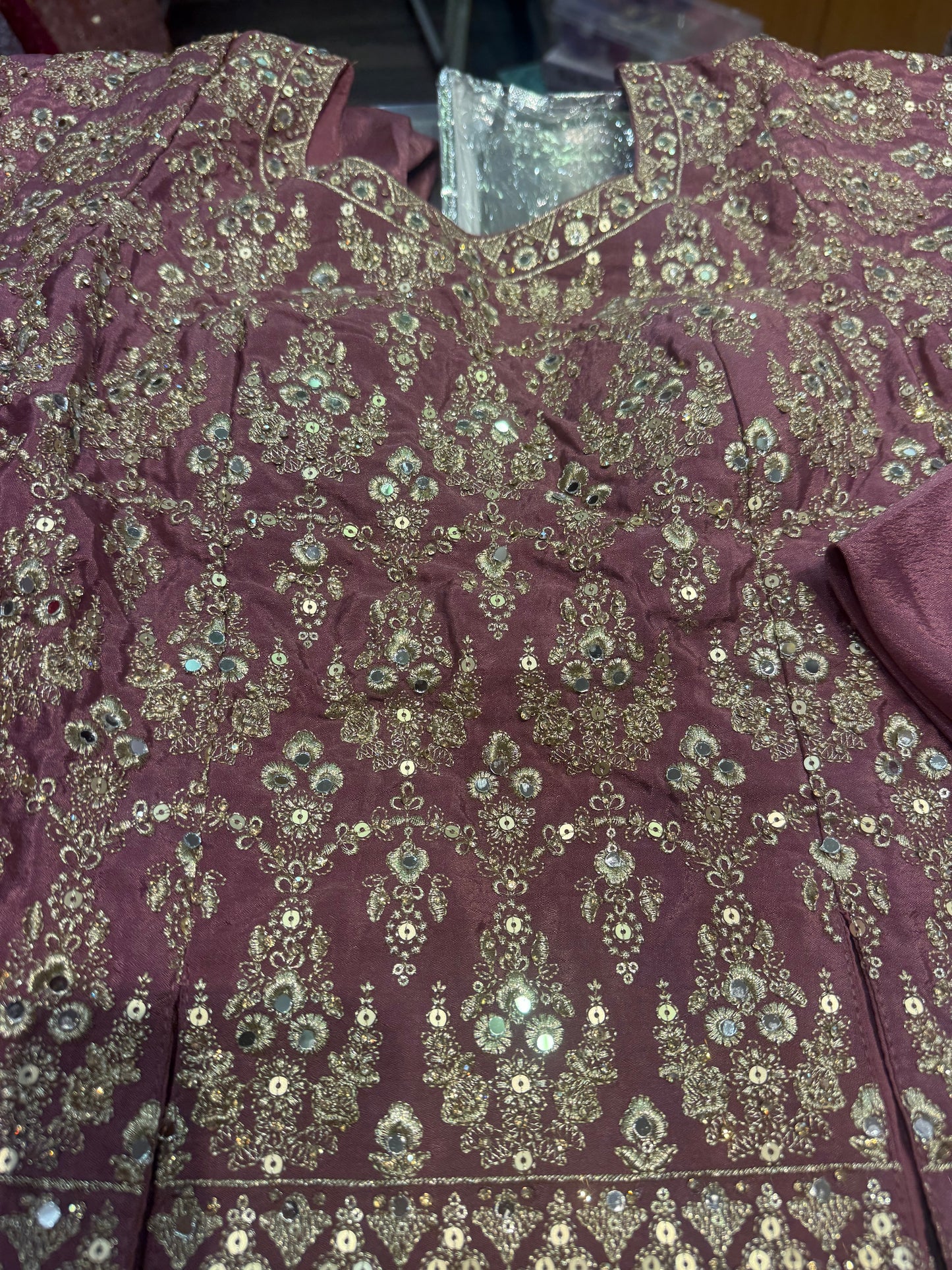 Beautiful designer plazo suit