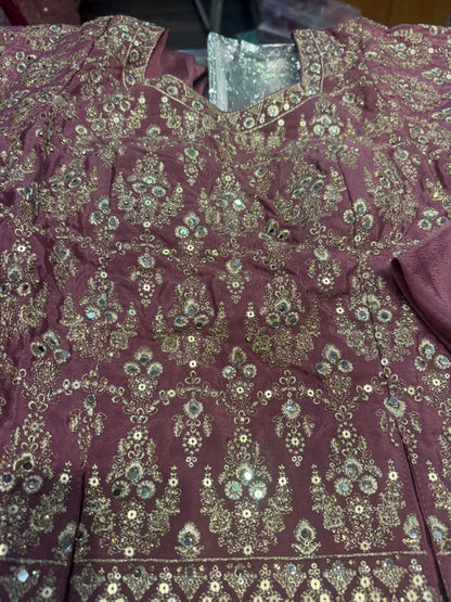 Beautiful designer plazo suit