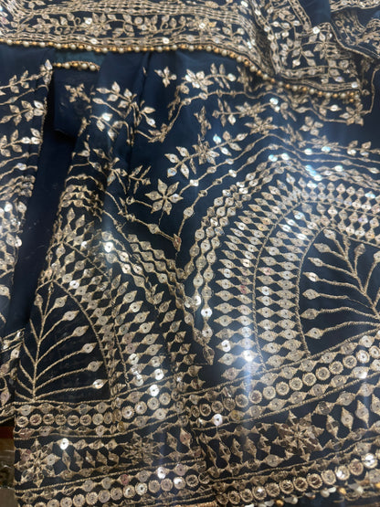 Beautiful designer sharara suit
