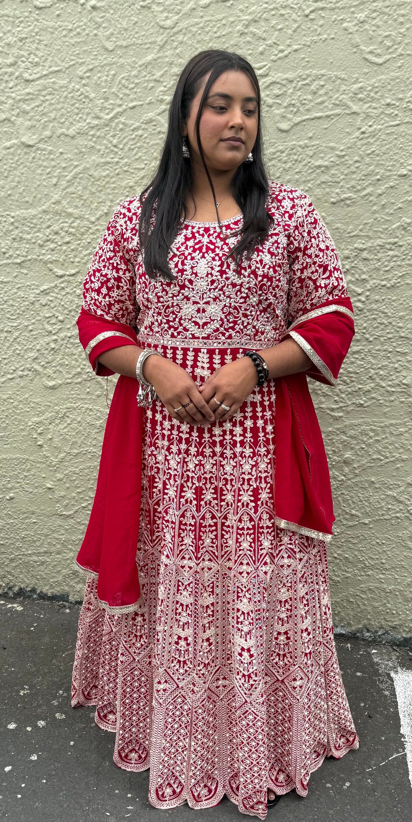 Beautiful designer anarkali suit