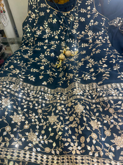Beautiful designer sharara suit