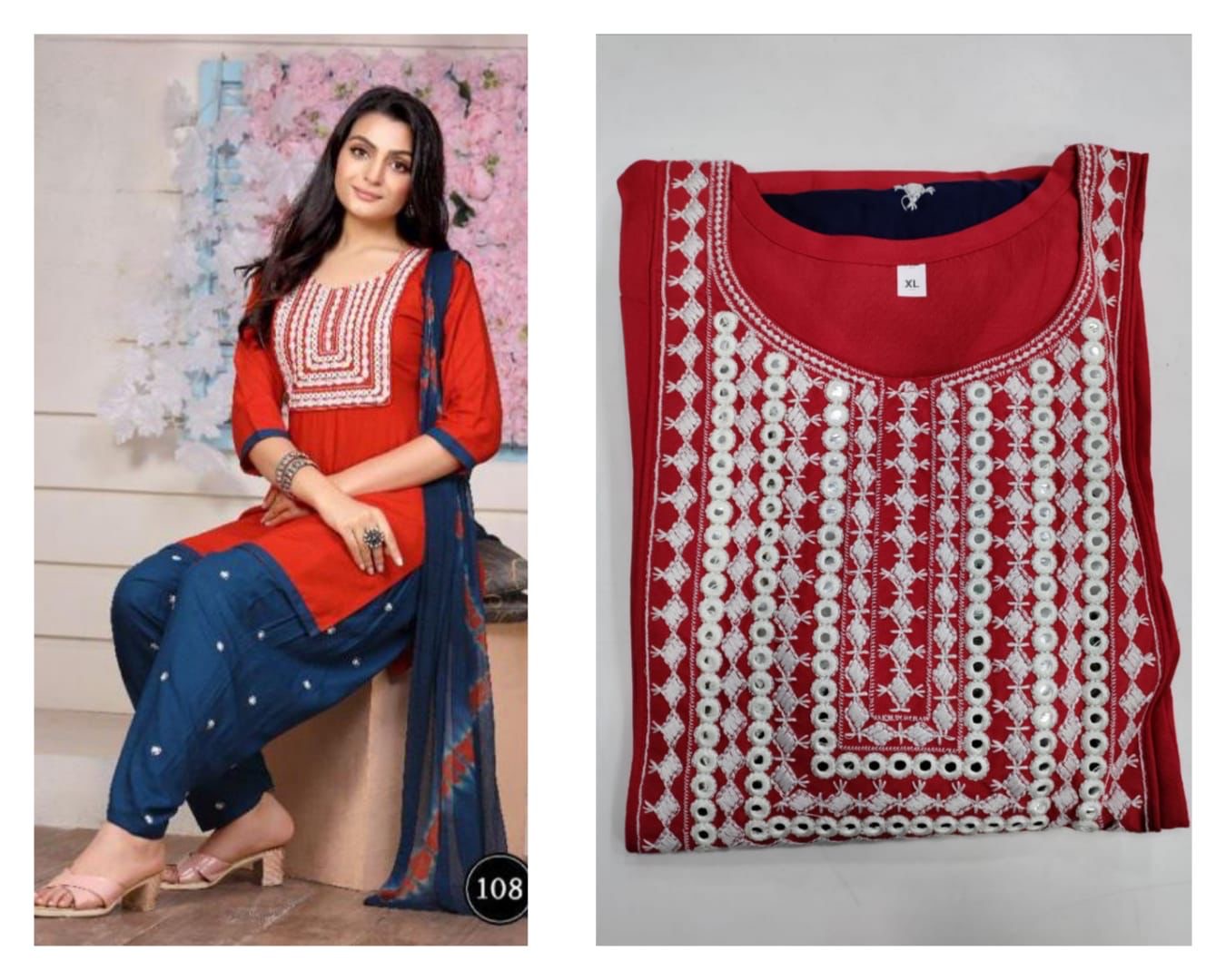 Beautiful designer punjabi patiala suit