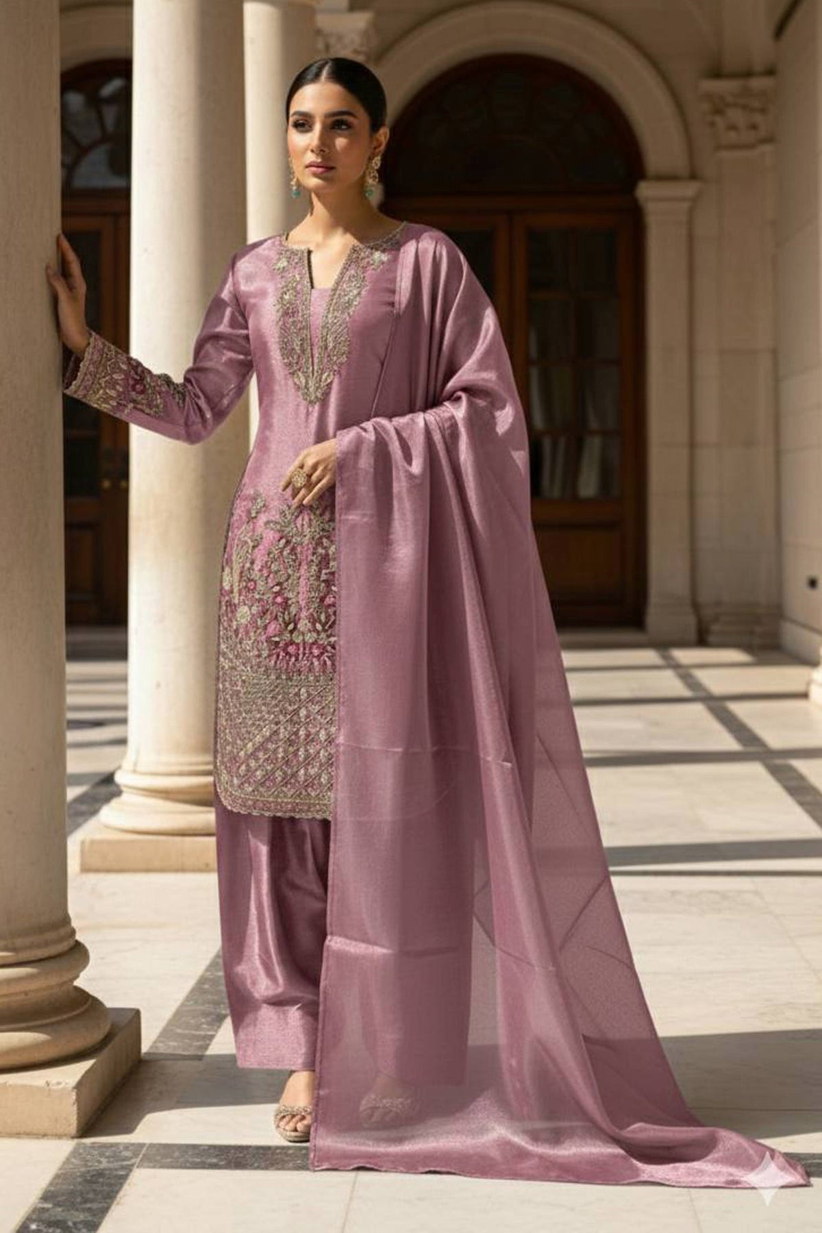 Readymade Designer Salwar Kameez With Dupatta For Function Wear