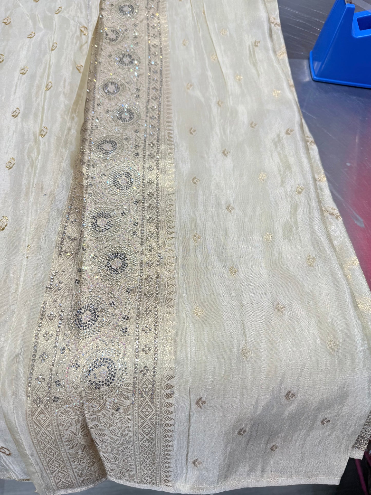 Beautiful designer pure silk saree