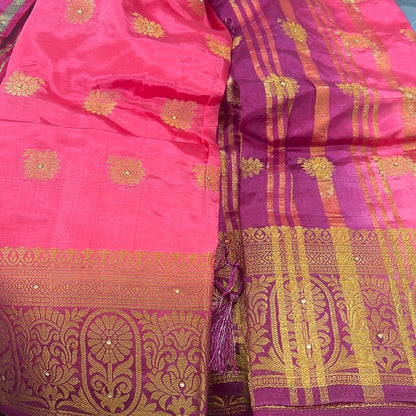 Beautiful designer silk saree