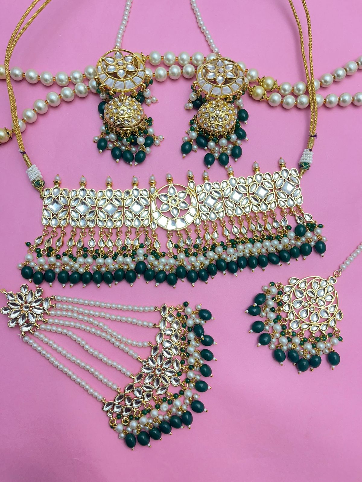 Beautiful designer necklace set