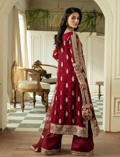 Beautiful designer plazo suit
