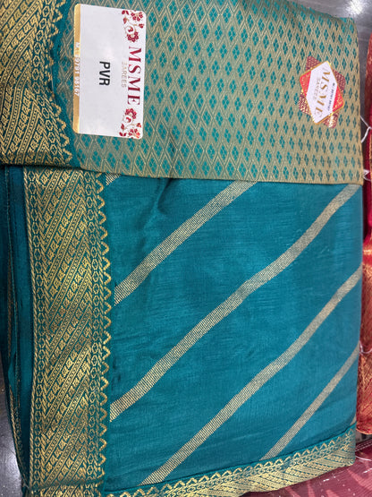 Beautiful designer silk saree