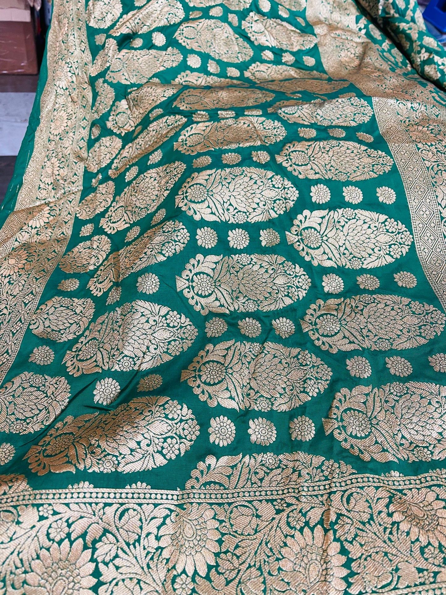 Beautiful designer silk saree