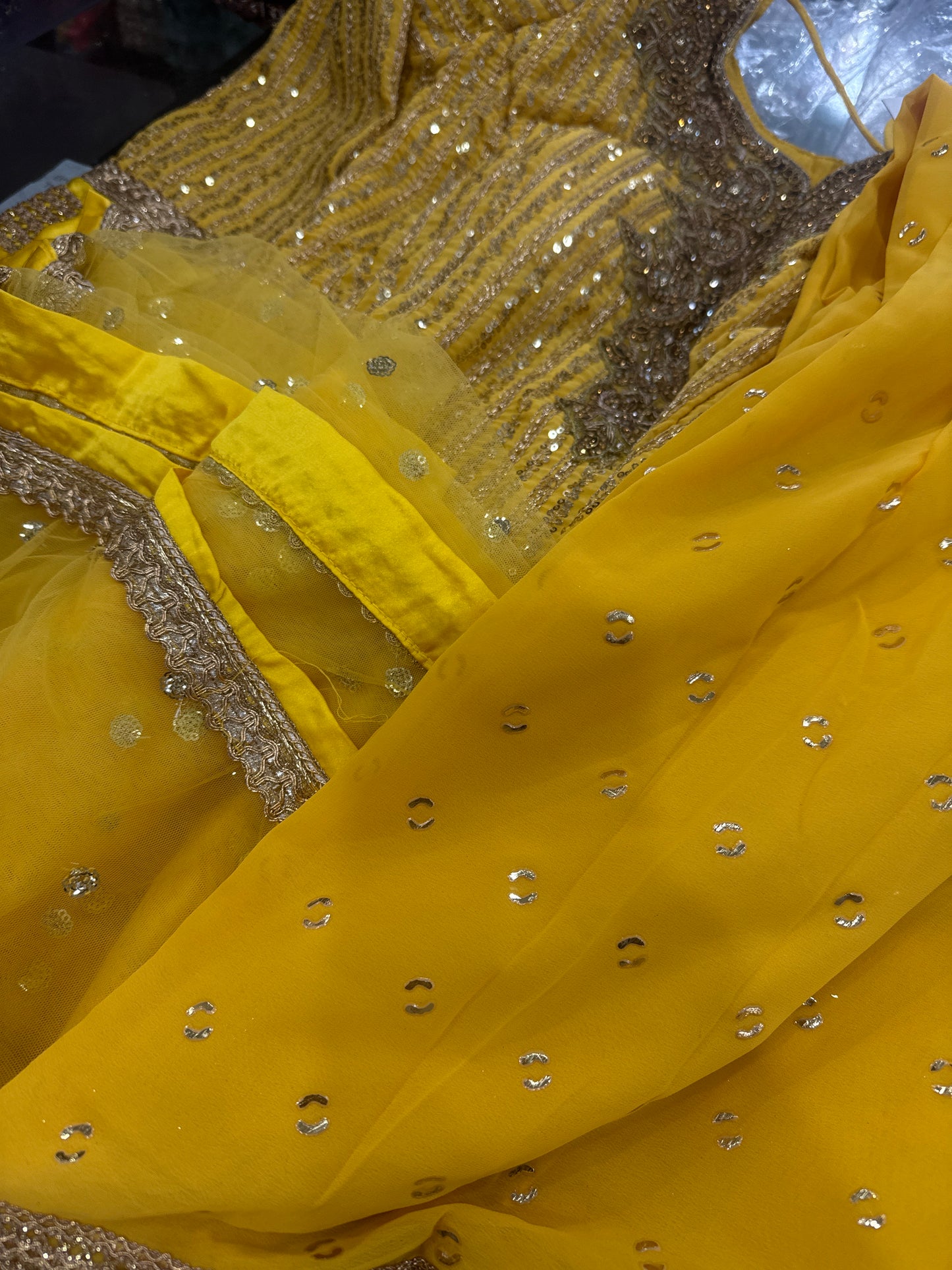 Beautiful designer skirt pant plazo suit