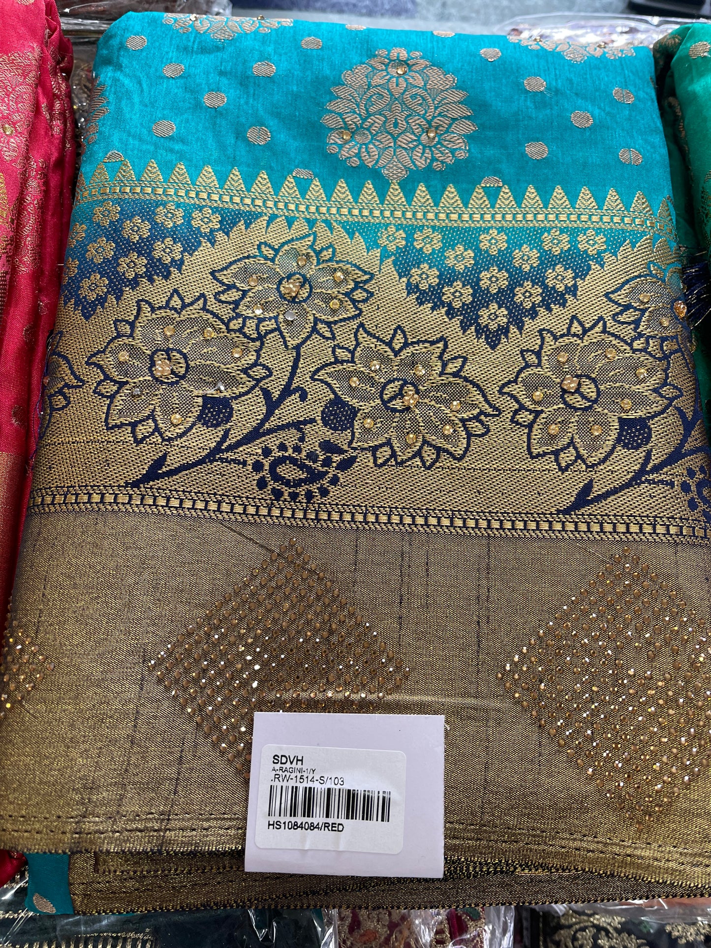 Beautiful designer silk saree