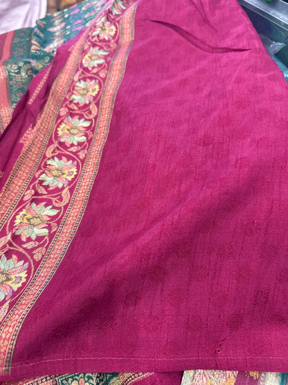 Beautiful designer pure silk saree
