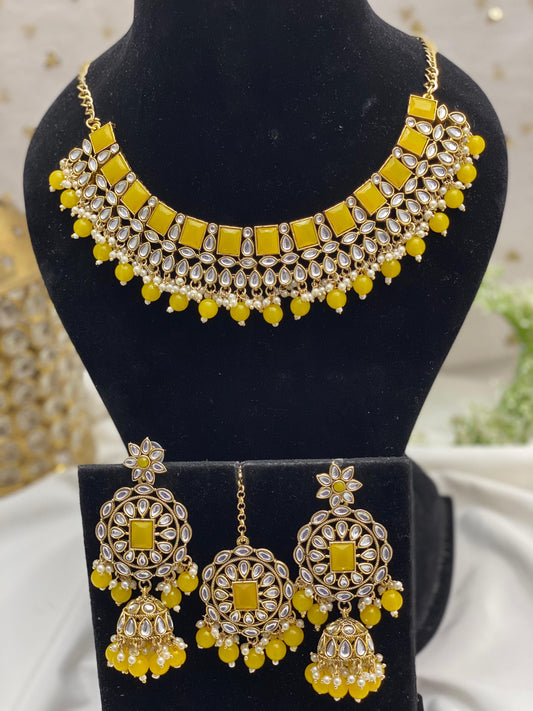 Beautiful designer necklace set