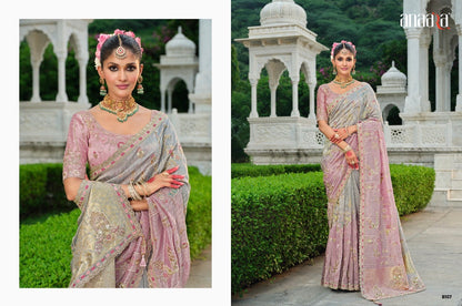 Beautiful designer silk saree