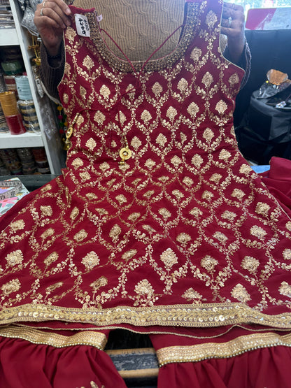 Beautiful designer Sharara suit