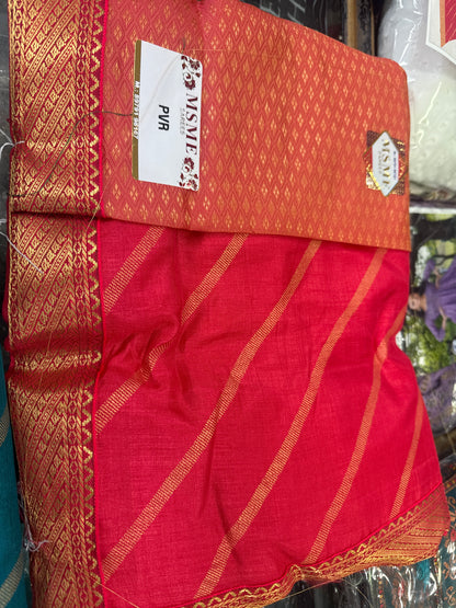 Beautiful designer silk saree