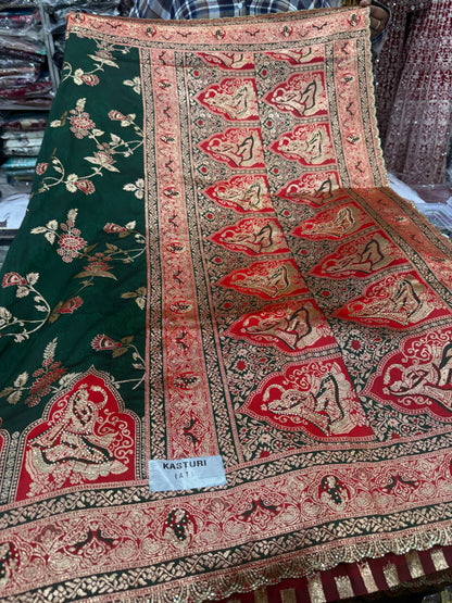 Beautiful designer pure silk saree