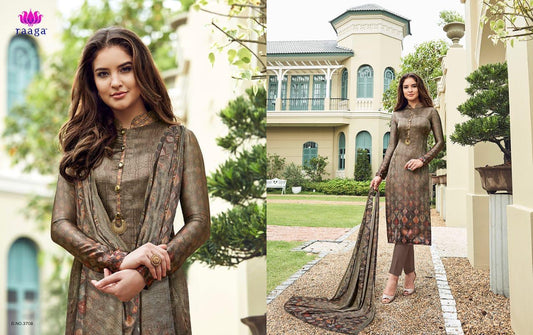 Beautiful designer straight Churidar suit