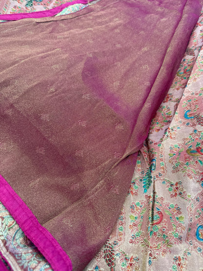 Beautiful designer pure silk saree