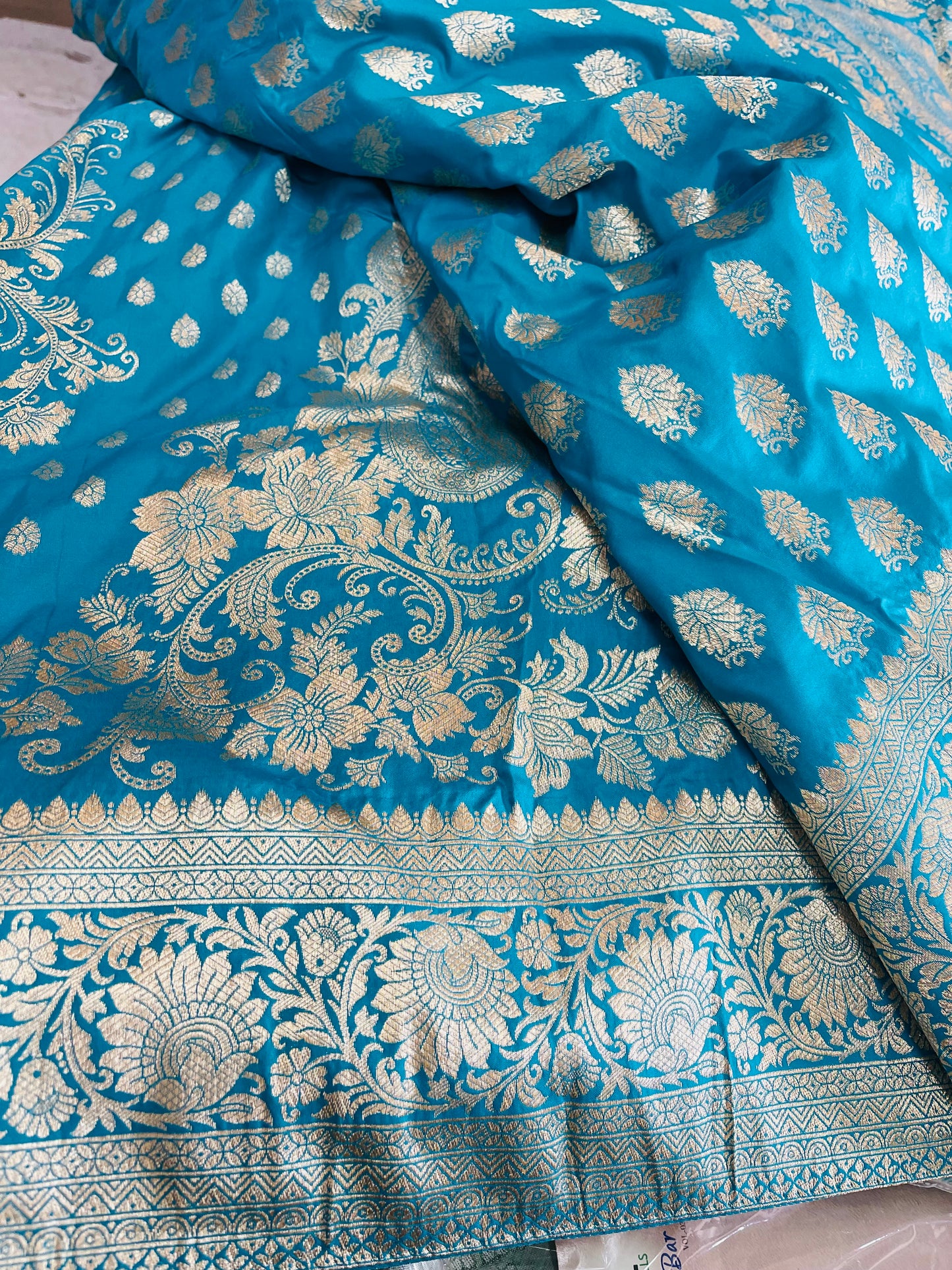 Beautiful designer silk saree